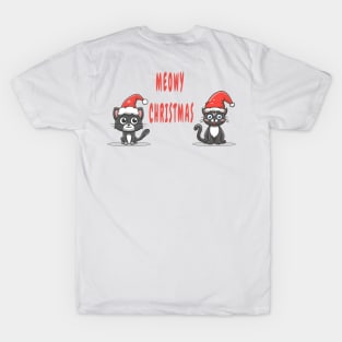 Meowy christmas T-Shirt